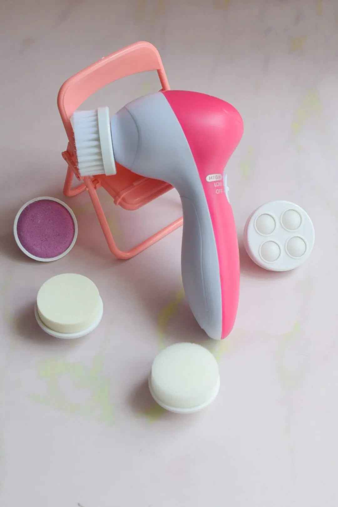 Cepillo Facial Limpieza 5 en 1  - Exfoliante
