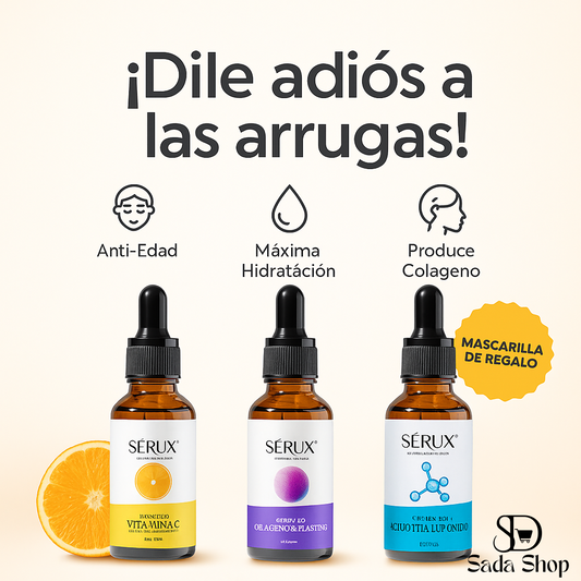 ✨ Kit SÉRUX – ¡Rutina Antiedad Completa!